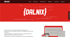Desktop Screenshot of dalnix.se