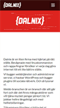 Mobile Screenshot of dalnix.se